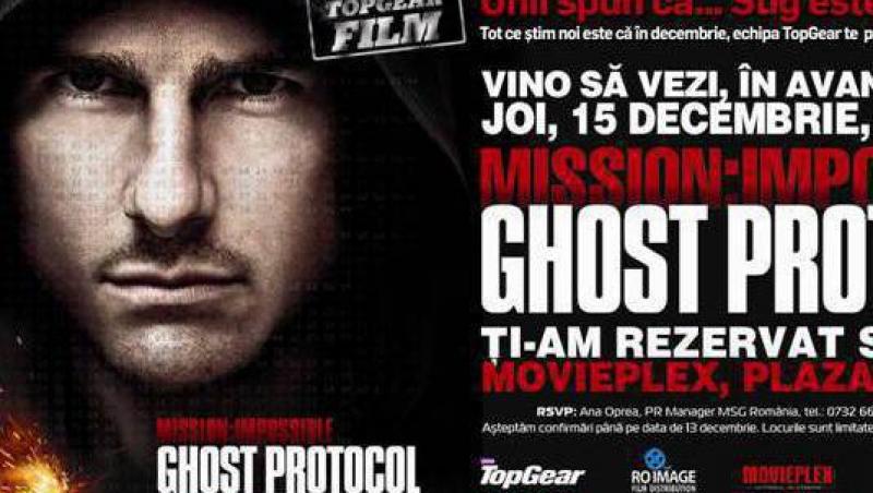 Top Gear te provoaca la Mission Impossible. Ghost Protocol!