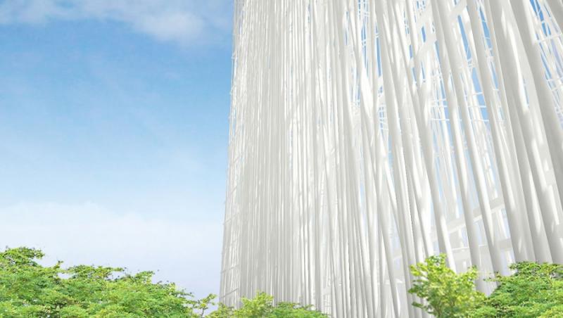 FOTO! Taiwan Tower - minunea arhitecturala inchinata ecologiei