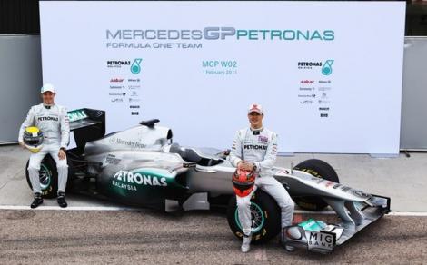 FOTO! MercedesGP si-a prezentat noul monopost