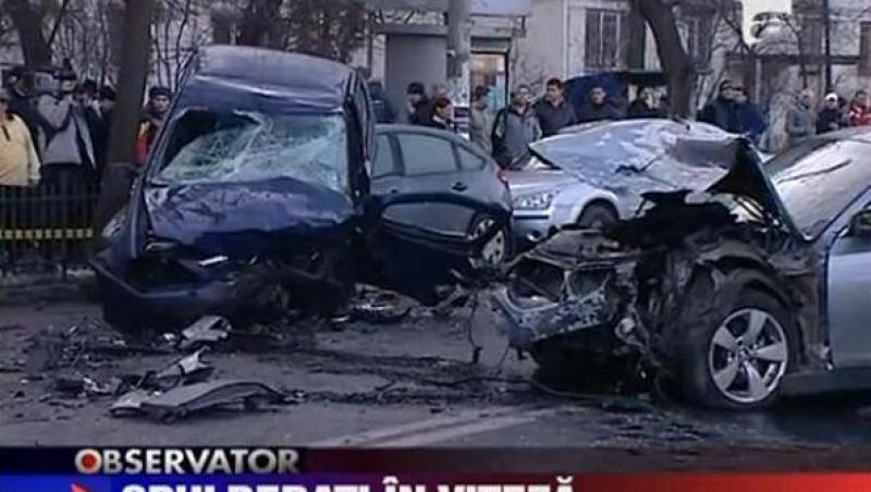 VIDEO! Accident grav in Capitala: 2 morti si 2 raniti