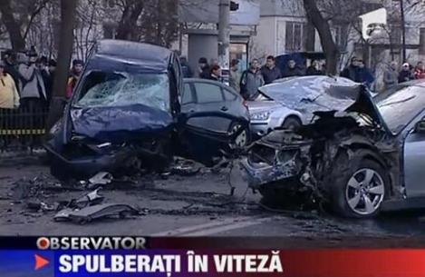 VIDEO! Accident grav in Capitala: 2 morti si 2 raniti