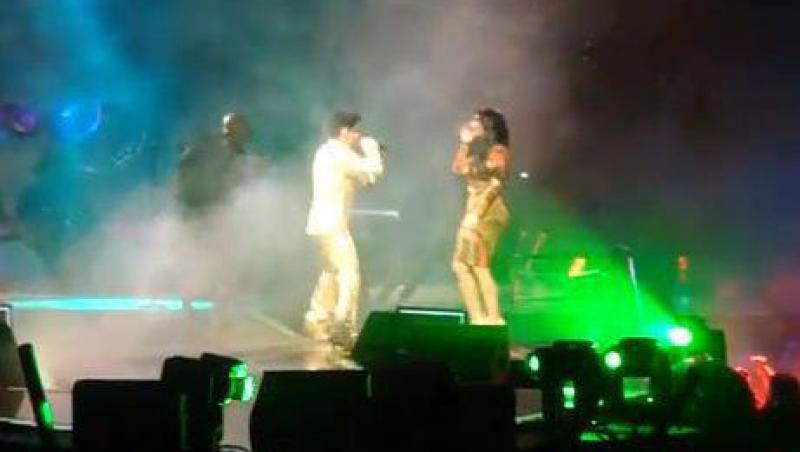 VIDEO! Kim Kardashian a fost data afara de pe scena de catre Prince!