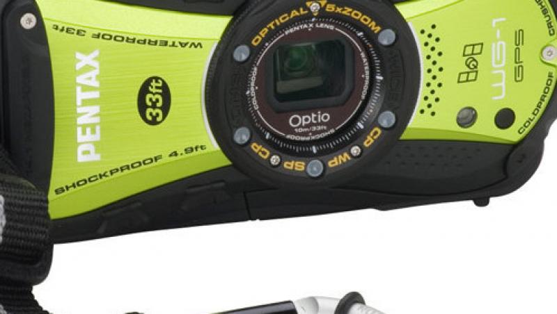 Optio WG-1, aparatul foto cu GPS de la Pentax!