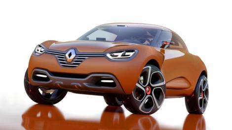 FOTO! Renault Captur Concept - Un design periculos de curbat