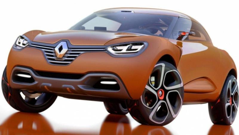 FOTO! Renault Captur Concept - Un design periculos de curbat