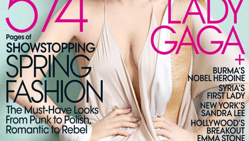 GALERIE FOTO! Lady Gaga pe coperta revistei Vogue