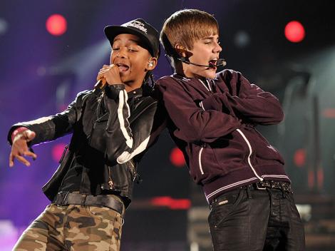 Justin Bieber si Jaden Smith au facut furori la repetitiile Grammy Awards