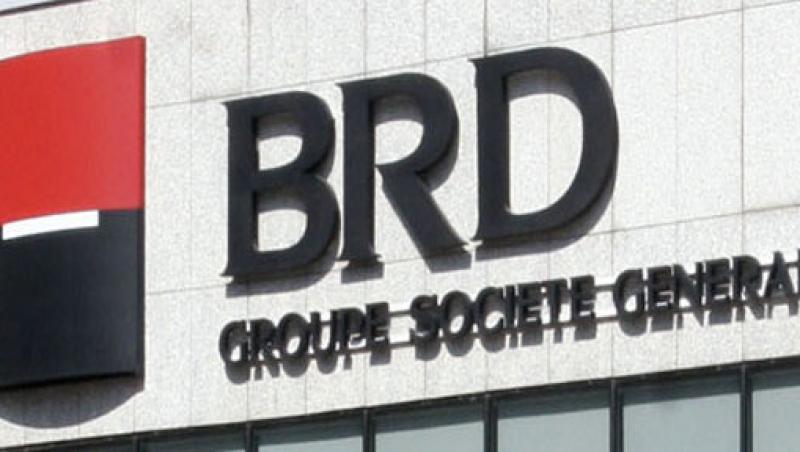 Profitul BRD a scazut anul trecut la 500,5 milioane lei, de la 779 milioane lei in 2009