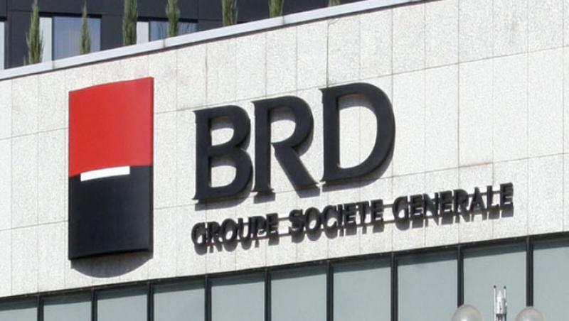 Profitul BRD a scazut anul trecut la 500,5 milioane lei, de la 779 milioane lei in 2009