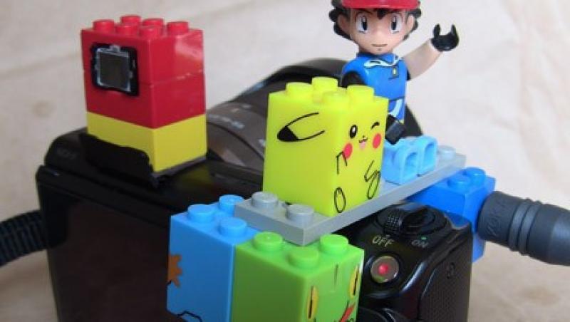 Camera foto Sony NEX-5, in varianta Lego!