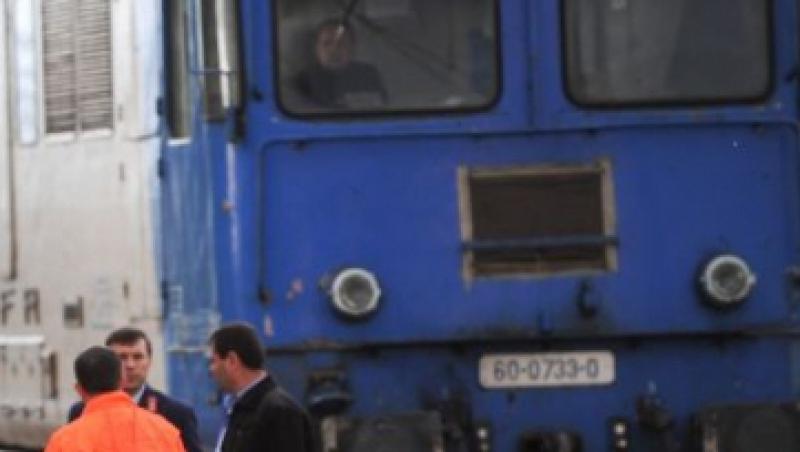 Trenurile pe ruta Bucuresti-Craiova-Timisoara, blocate. Un vagon a deraiat!