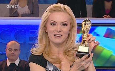 Simona Gherghe, cea mai buna moderatoare a anului 2010