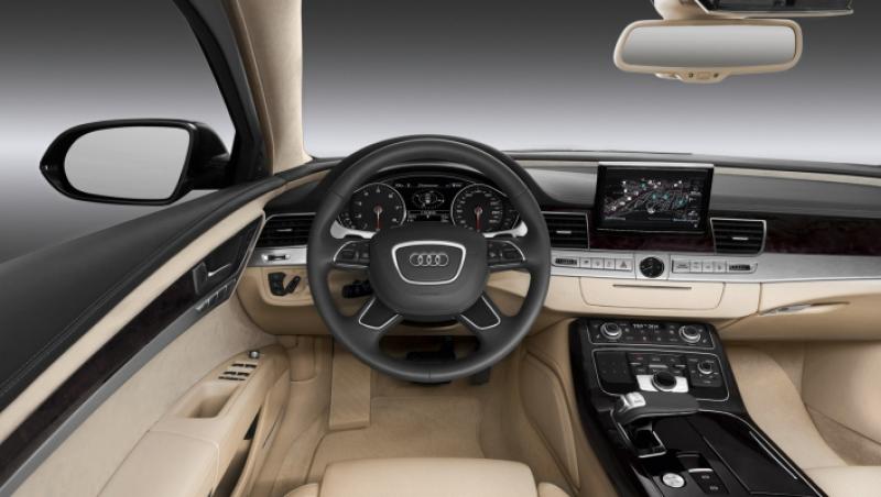 FOTO! Audi A8L Security: 2 tone de blindaj si 500 CP