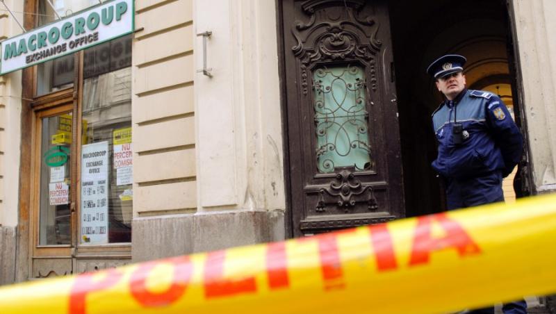 Pitesti: Tentativa de jaf armat la o banca din centrul orasului