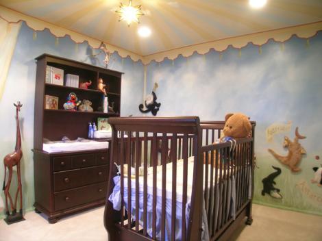 Camera bebelusului: idei de amenajare