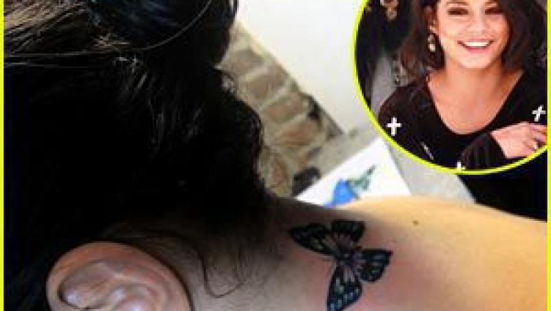 FOTO! Vanessa Hudgens si-a facut primul tatuaj