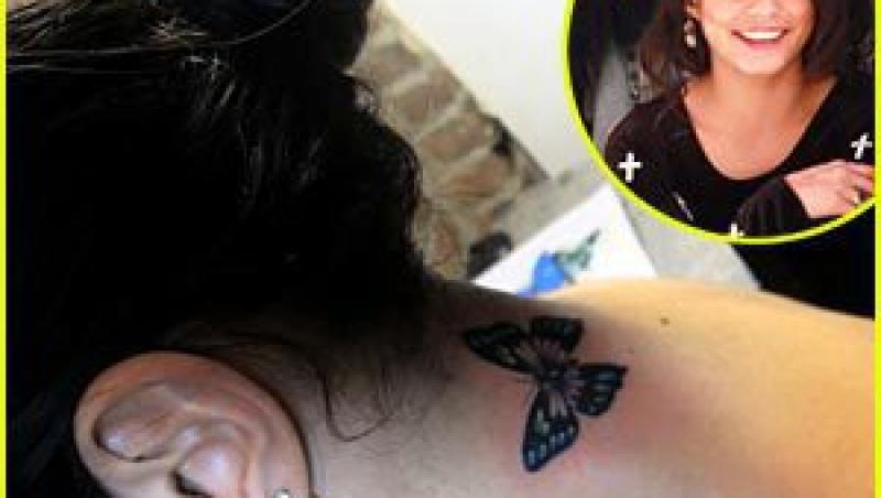 FOTO! Vanessa Hudgens si-a facut primul tatuaj