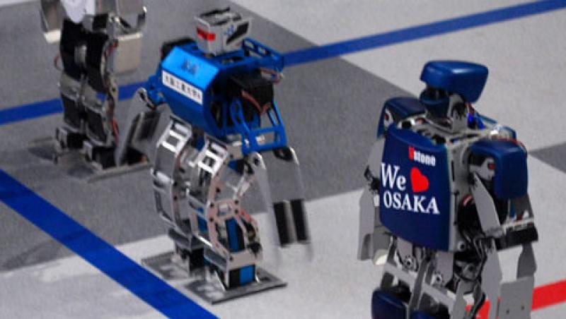VIDEO! Maratonul robotilor in Japonia