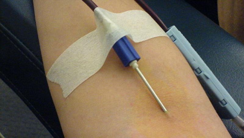 Numarul donatorilor de sange in Romania, in continua scadere