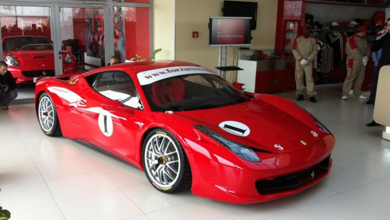 GALERIE FOTO! De-abia lansat, Ferrari F458 Challenge are deja 3 clienti romani!