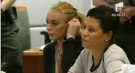 Lindsay Lohan, amenintata cu inchisoarea
