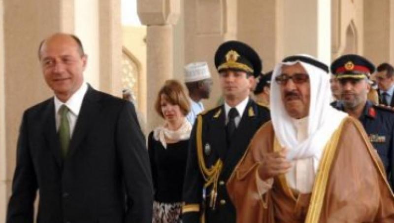 Basescu a participat la sarbatorirea a 50 de ani de la independenta Kuweit-ului
