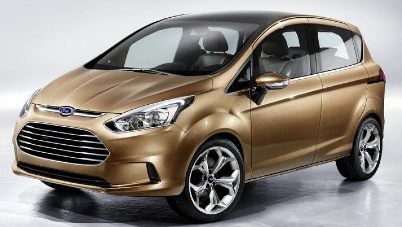 Ford aduce la Geneva B-Max, masina ce va fi produsa la Craiova