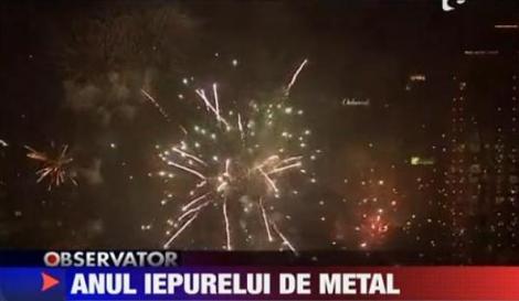 VIDEO! Chinezii au intrat cu fast in anul Iepurelui de Metal
