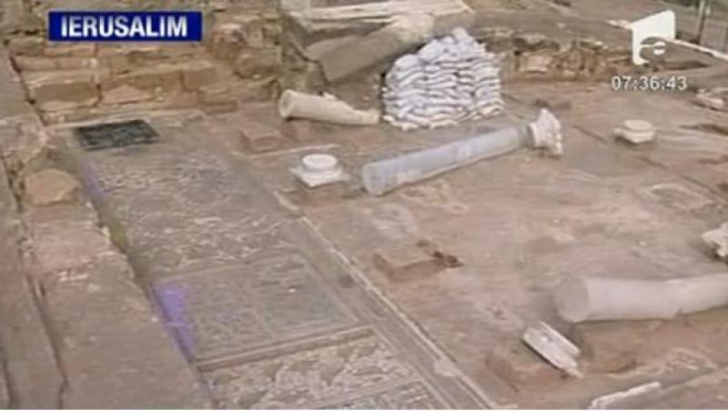 Ruinele unei biserici de 1500 de ani, descoperite in Israel
