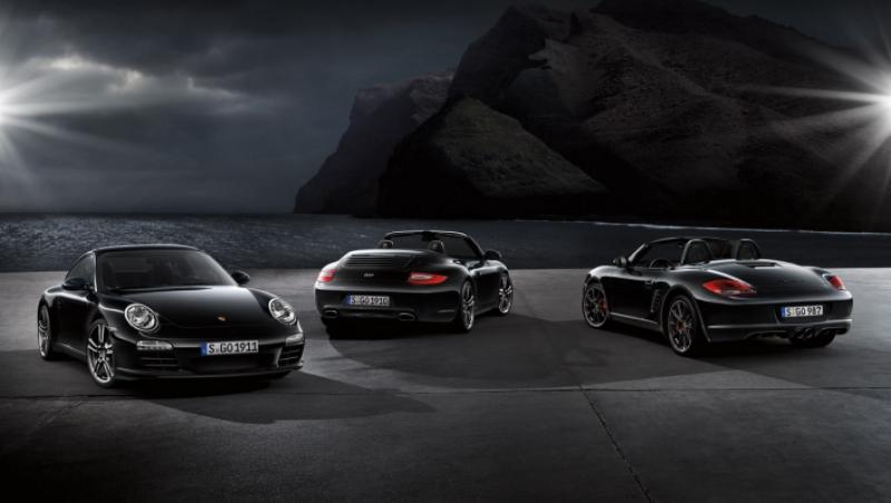 FOTO! Editie speciala Porsche Boxster S Black