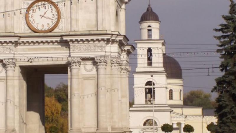 Ceasul guvernarii de a Chisinau arata ora Moscovei
