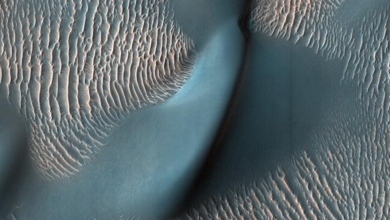 Dunele de nisip de pe Marte se misca