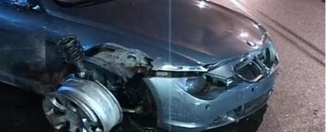 VIDEO! Accident in lant in Capitala: 10 de masini distruse