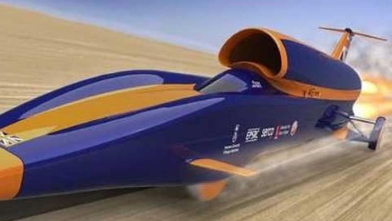 Vezi cea mai rapida masina din lume: va atinge 1600km/h!