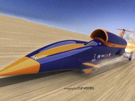 Vezi cea mai rapida masina din lume: va atinge 1600km/h!