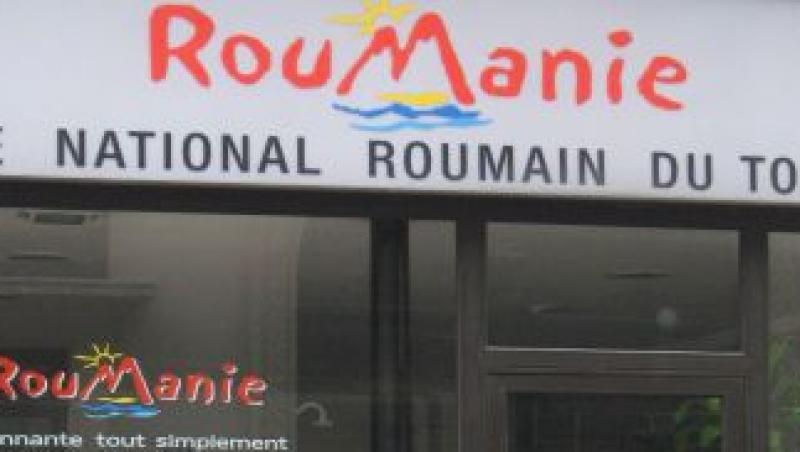Imaginea oficiala a Romaniei in Franta: Usi inchise, logo vechi, anunturi false