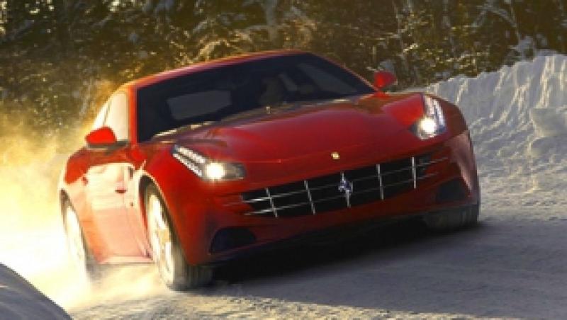 FOTO! Ferrari FF pe zapada