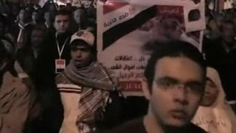 VIDEO! Egiptenii nu renunta la proteste