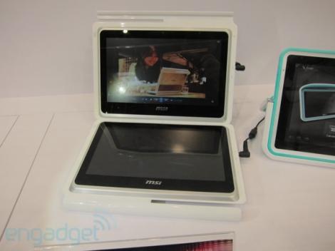 VIDEO! MSI Dual Pad - doua tablete touchscreen intr-una singura!