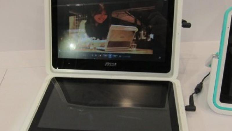 VIDEO! MSI Dual Pad - doua tablete touchscreen intr-una singura!