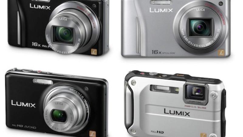 Patru noi aparate foto compacte de la Lumix