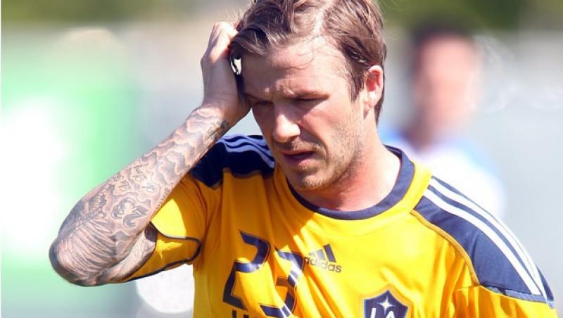 FOTO! David Beckham si-a facut carare!