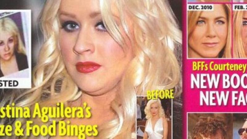 FOTO! Christina Aguilera s-a ingrasat enorm!