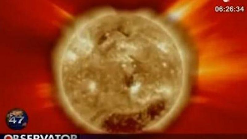 VIDEO! O noua explozie solara ameninta Terra