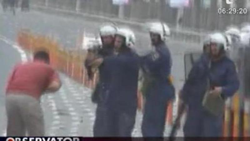 IMAGINI SOCANTE! Proteste violente in Bahrain