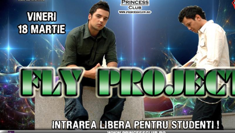 Fly Project canta live, in premiera, cel mai nou hit al sau, in club Princess!
