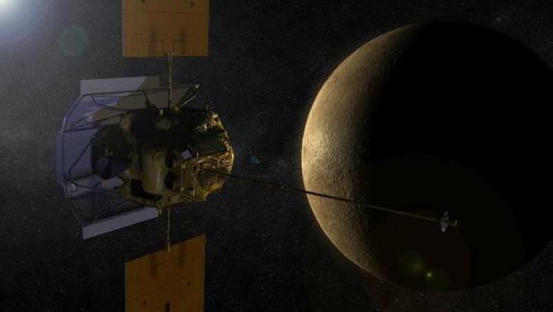 Dupa aproape 7 ani, naveta Messenger a ajuns pe orbita planetei Mercur!