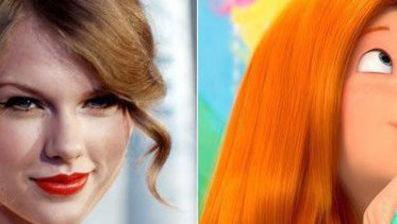 Taylor Swift va aparea in desenul animat „The lorax”