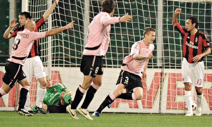 Palermo - Milan 1-0/ Goian a redeschis cursa pentru Scudetto