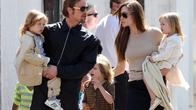 FOTO! Vezi ce au mai crescut gemenii Jolie Pitt!